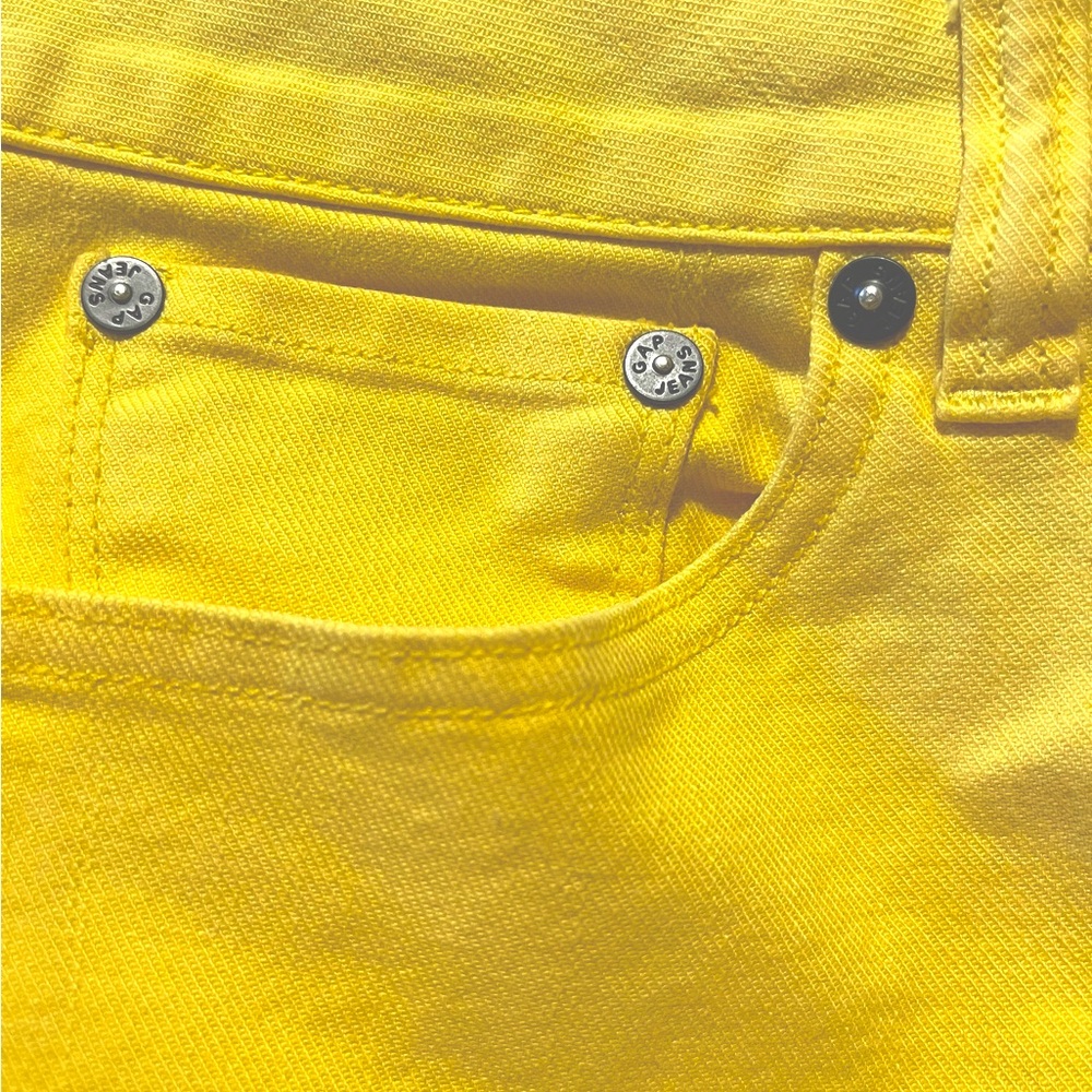 💙Gap established 1969 Bright Yellow Pants - Picture 9 of 11
